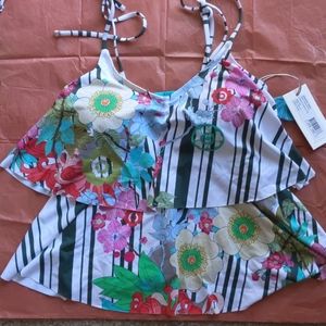 NWT Johnny Was Hadley Ruffle Top